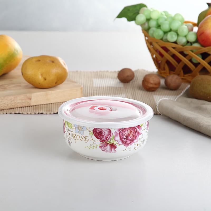Керамическая миска для хранения продуктов Янге с крышкой
Керамическая миска для хранения продуктов Янге с крышкой
