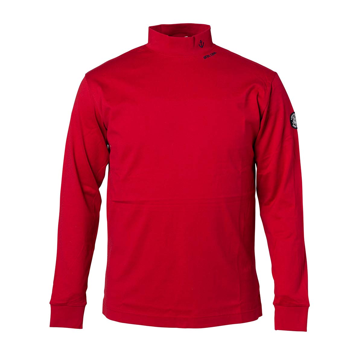 Sinacova Men s Long Sleeve T-Shirt, High Neck, 100% Cotton Jersey, Mock Neck, Simple, Classic Design, Red, Size LL, 10000050
Sinacova Men s Long Sleeve T-Shirt, High Neck, 100% Cotton Jersey, Mock Neck, Simple, Classic Design, Red, Size LL, 10000050
