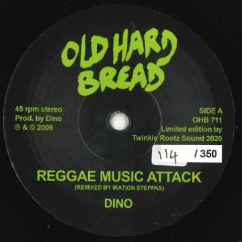 7inch Record DINO - Reggae Music Attack (Remixed By Ira OHB711 Old Hard Bread 2009 Europe Reggae, Ska & Dub
7inch Record DINO - Reggae Music Attack (Remixed By Ira OHB711 Old Hard Bread 2009 Europe Reggae, Ska & Dub