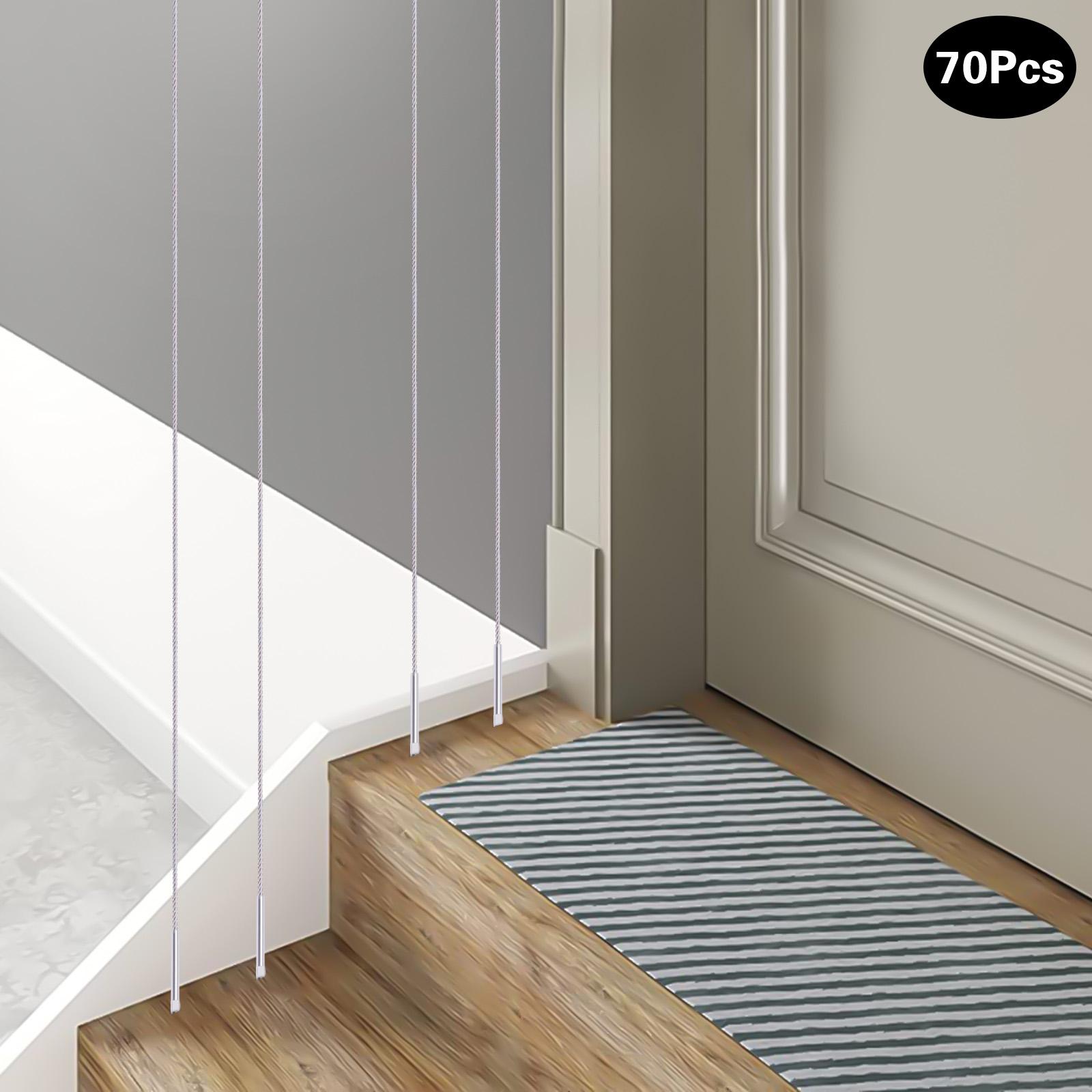 70 Pack T316 Stainless Steel Threaded Screws, Left Hand & Right Hand Threaded Fasteners, 1/8 Inch Steel Cable Railing System срібний
70 Pack T316 Stainless Steel Threaded Screws, Left Hand & Right Hand Threaded Fasteners, 1/8 Inch Steel Cable Railing System срібний