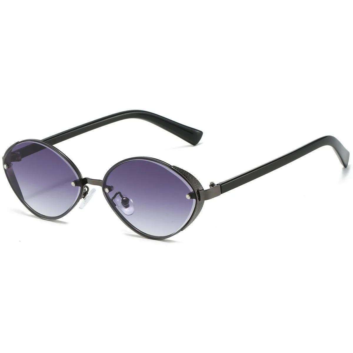 Fashionable Vintage Metal Oval Cat Eye Sunglasses UV400 Anti UV Sunscreen glasses Suitable for Fishing Outdoor Sports and Cycling
Fashionable Vintage Metal Oval Cat Eye Sunglasses UV400 Anti UV Sunscreen glasses Suitable for Fishing Outdoor Sports and Cycling