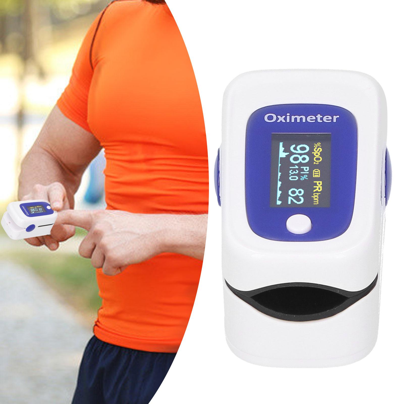 OLED Finger Pulse Oximeter Blood Oxygen Saturation Heart Rate Meter Monitor Home Family Health Instrument
OLED Finger Pulse Oximeter Blood Oxygen Saturation Heart Rate Meter Monitor Home Family Health Instrument