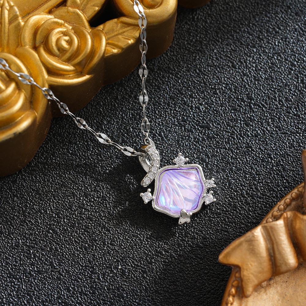 European Titanium Steel Necklace for Women: Colorfast, Versatile, Luxurious, Fashionable Collarbone Design
European Titanium Steel Necklace for Women: Colorfast, Versatile, Luxurious, Fashionable Collarbone Design