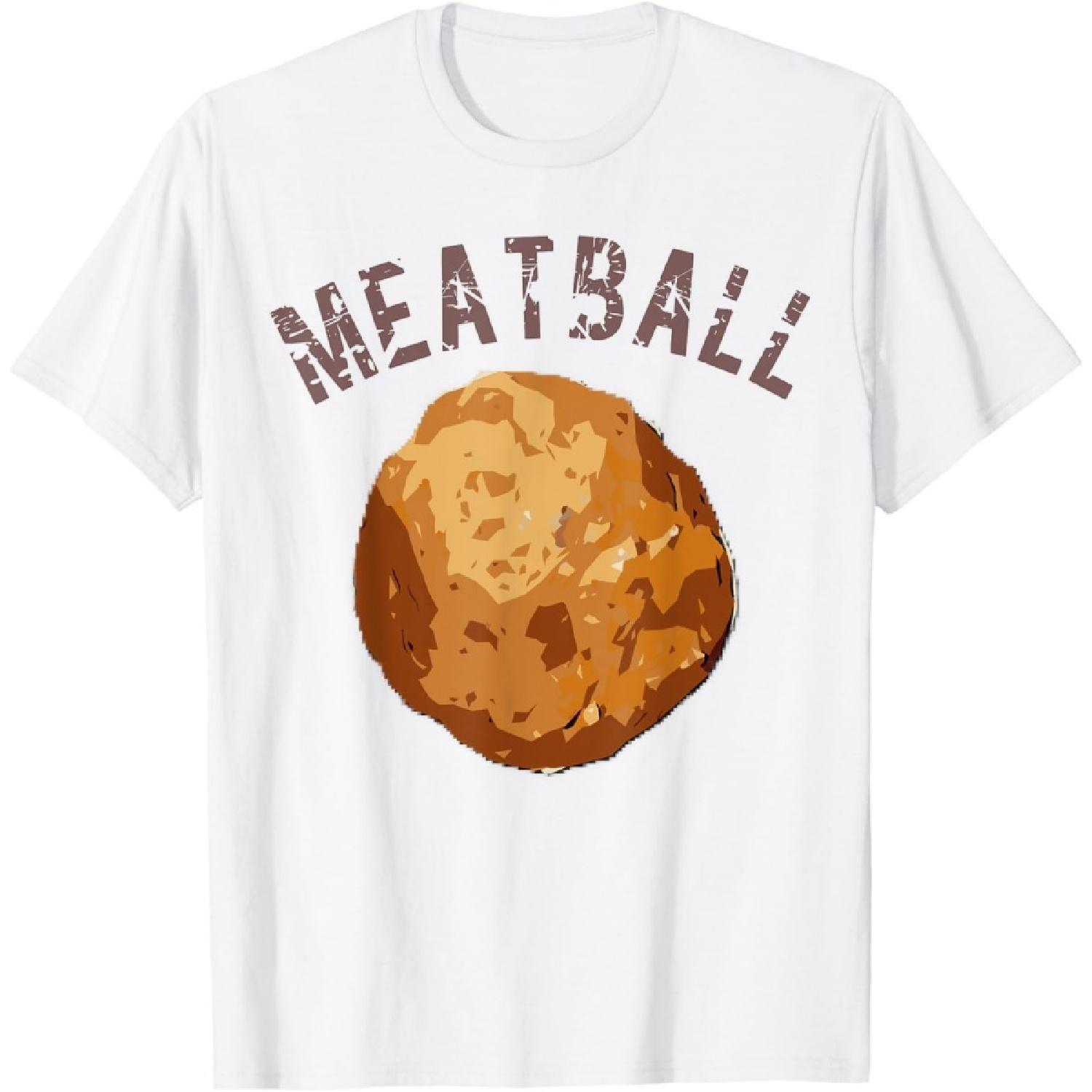 Funny Meatball Graphic T-Shirt XXXXXL білий
Funny Meatball Graphic T-Shirt XXXXXL білий