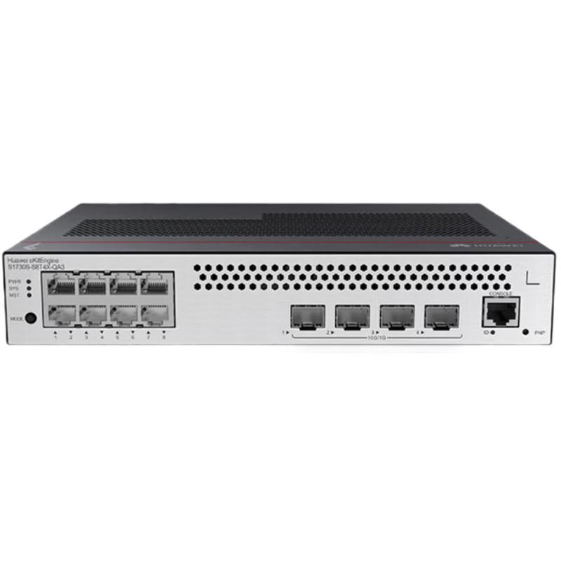 Huawei S1730S-S8T4X-QA3 Enterprise Layer 2 Managed Access Switch
Huawei S1730S-S8T4X-QA3 Enterprise Layer 2 Managed Access Switch