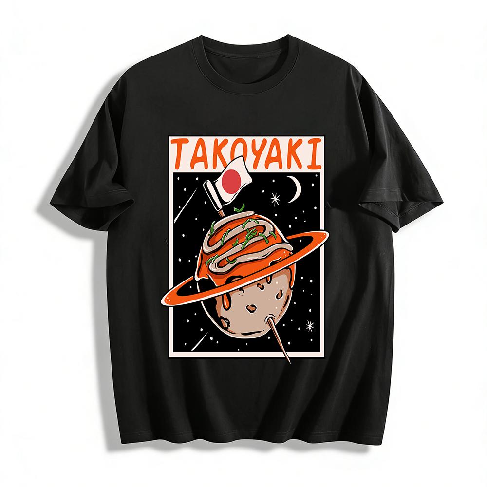 Takoyaki Planet Japanese Street Food Graphic Tee Pure cotton T-shirt XXS
Takoyaki Planet Japanese Street Food Graphic Tee Pure cotton T-shirt XXS