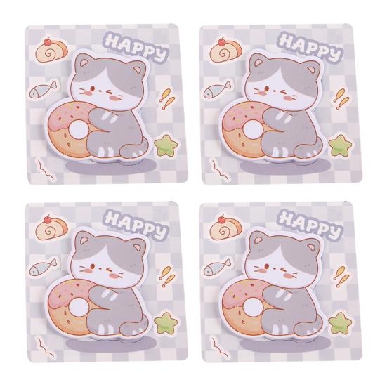4Pcs Sticky Paper Cute Special-Shaped Cartoon Design Self Adhesive Note Pads A
4Pcs Sticky Paper Cute Special-Shaped Cartoon Design Self Adhesive Note Pads A