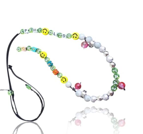 Korean Smile Necklace, Alphabet Beads, Women s & Men s, K-Pop, Korean Wave, Idol, Smiley
Korean Smile Necklace, Alphabet Beads, Women s & Men s, K-Pop, Korean Wave, Idol, Smiley