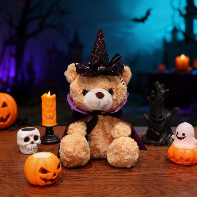 28CM Lovely Spooky Holiday Bear Plush Playthings Cute And Charming Cloak Bear Doll Stuffed Gentle Animal Pillow Creative Festival Present 28cm
28CM Lovely Spooky Holiday Bear Plush Playthings Cute And Charming Cloak Bear Doll Stuffed Gentle Animal Pillow Creative Festival Present 28cm