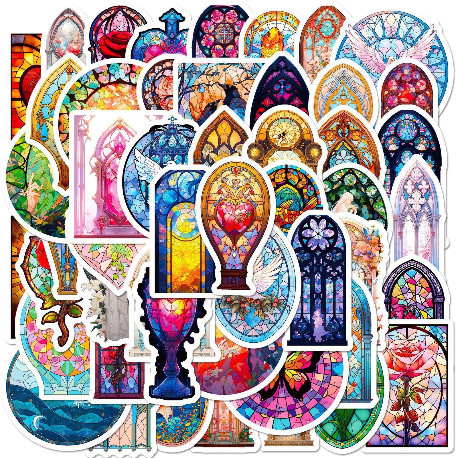 50 Blooming Baroque Window Grilles Stickers Personalized Vintage Objects Bohemian Totem Flower Stickers
50 Blooming Baroque Window Grilles Stickers Personalized Vintage Objects Bohemian Totem Flower Stickers