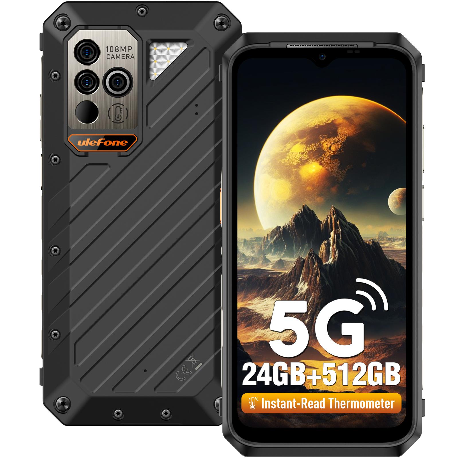 Ulefone Power Armor 18 Ultra 5G Android 13 водонепроницаемый смартфон 24 ГБ ОЗУ + 512 ГБ ПЗУ, мобильный телефон 9600 мАч, 66 Вт чёрный
Ulefone Power Armor 18 Ultra 5G Android 13 водонепроницаемый смартфон 24 ГБ ОЗУ + 512 ГБ ПЗУ, мобильный телефон 9600 мАч, 66 Вт чёрный
