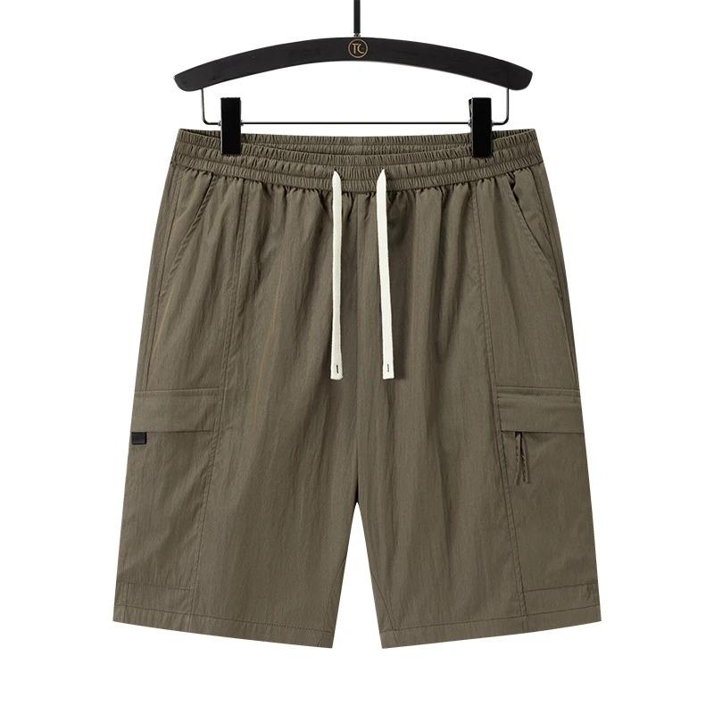 Summer Stylish Shorts for Men Quick Drying Cool Feeling Short Pants Casual Breathable Zipper Pocket Shorts Loose Fit M хакі
Summer Stylish Shorts for Men Quick Drying Cool Feeling Short Pants Casual Breathable Zipper Pocket Shorts Loose Fit M хакі