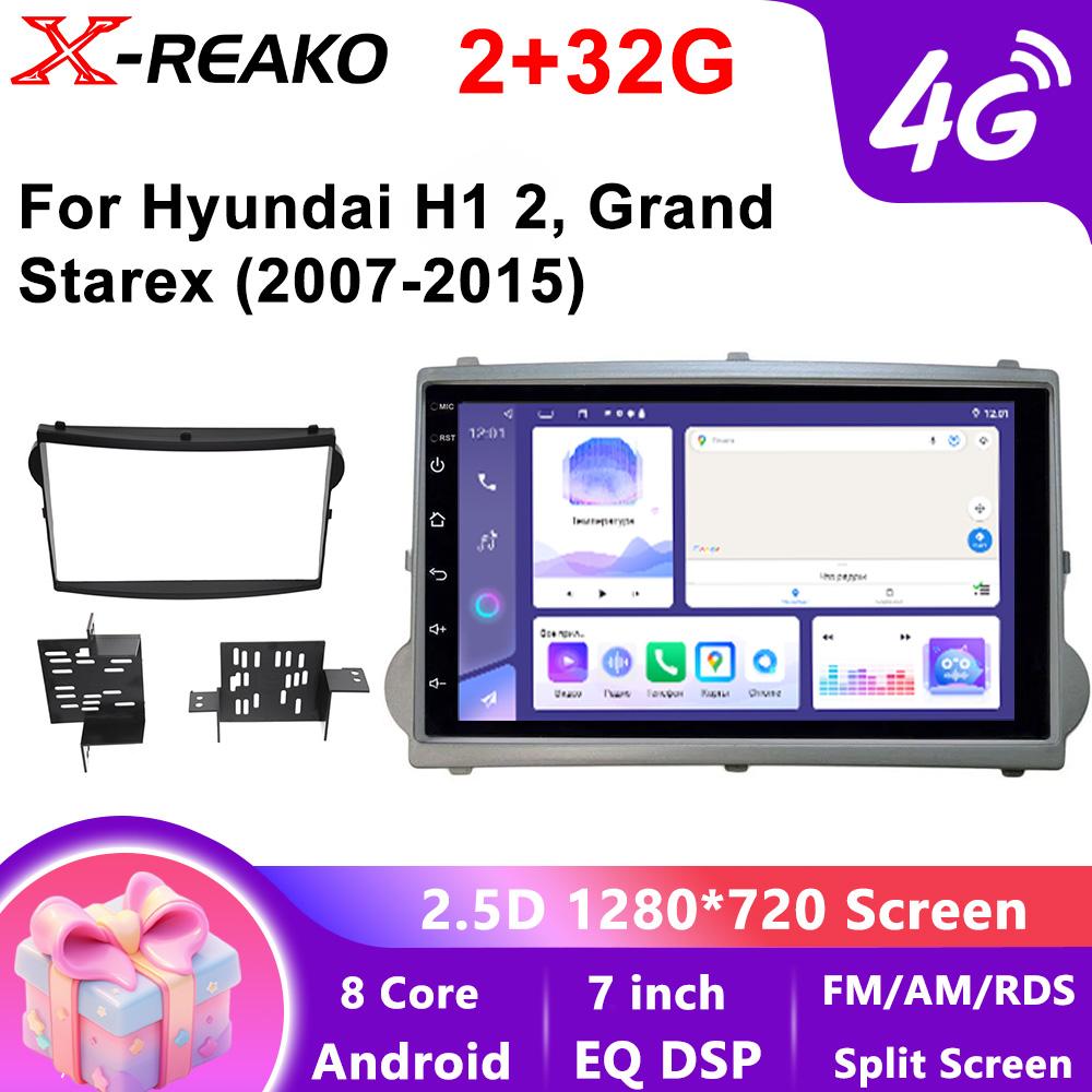 Android Auto Car Radio For Hyundai H1 Grand Starex TQ 2007 - 2015 Multimedia Video Player Stereo 4G 8Core GPS Navigation Carplay 2 din 8 core 2GB+32GB
Android Auto Car Radio For Hyundai H1 Grand Starex TQ 2007 - 2015 Multimedia Video Player Stereo 4G 8Core GPS Navigation Carplay 2 din 8 core 2GB+32GB