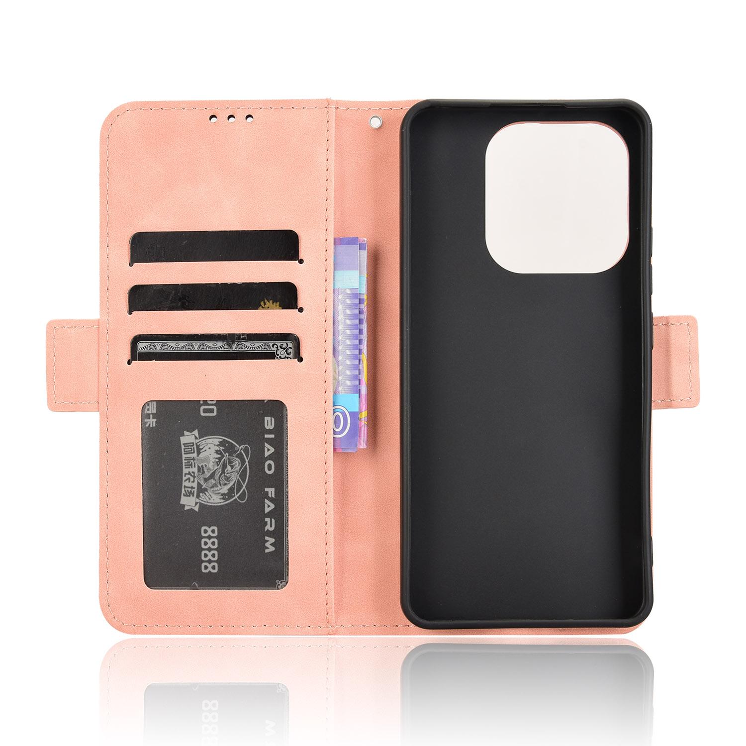 For Xiaomi Redmi Note 14 4G (164.84x78.15x8.16mm) Case Wallet Leather Phone Cover with Multiple Card Slots Pink
For Xiaomi Redmi Note 14 4G (164.84x78.15x8.16mm) Case Wallet Leather Phone Cover with Multiple Card Slots Pink