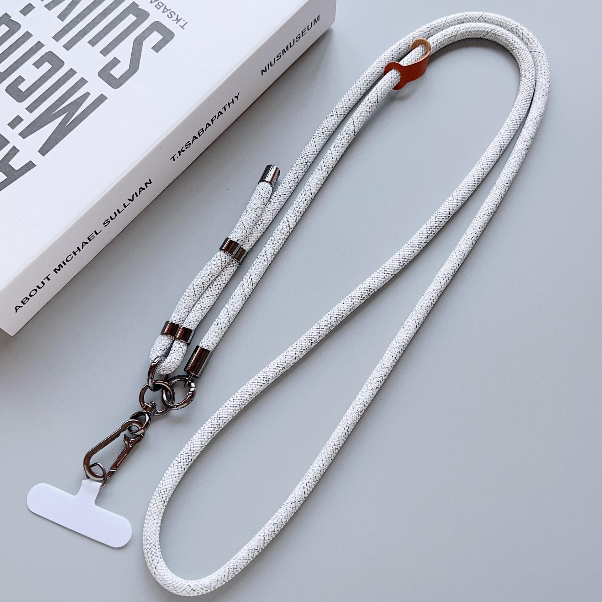 8MM Dual-Use Phone Lanyard: Crossbody & Wrist Strap, Anti-Lost Woven Chain
8MM Dual-Use Phone Lanyard: Crossbody & Wrist Strap, Anti-Lost Woven Chain