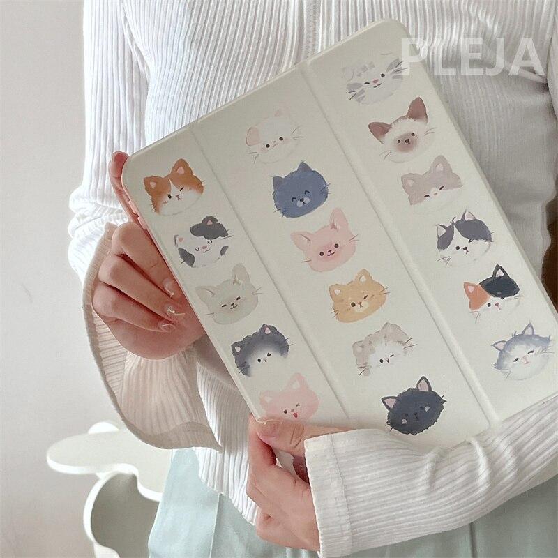 Модный чехол с милым котом для Ipad 10,2/9,7/10,5/11 дюймов Ipad Pro 12,9 дюймов 2021 Mini 6 Air 5/4, чехол с держателем для карандашей
Модный чехол с милым котом для Ipad 10,2/9,7/10,5/11 дюймов Ipad Pro 12,9 дюймов 2021 Mini 6 Air 5/4, чехол с держателем для карандашей
