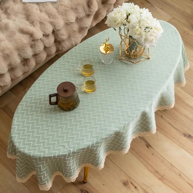 Oval Tea Table Solid Tassel Pastoral Style Simplicity Tablecloth Cotton Linen New Year s Tablecloth Coffee Table for Living Room 80x120cm 1pcs
Oval Tea Table Solid Tassel Pastoral Style Simplicity Tablecloth Cotton Linen New Year s Tablecloth Coffee Table for Living Room 80x120cm 1pcs