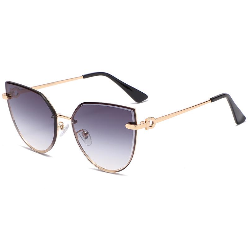 Oversized Cat Eye Sunglasses Women Luxury Brand Glasses Women Men Gradient Eyewear Women Metal Gafas De Sol Mujer uv400 As Picture
Oversized Cat Eye Sunglasses Women Luxury Brand Glasses Women Men Gradient Eyewear Women Metal Gafas De Sol Mujer uv400 As Picture