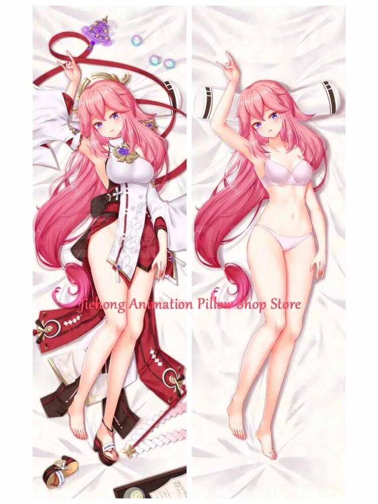 Dakimakura аниме Guuji Yae Genshin ударная наволочка с двусторонним принтом в натуральную величину Высокое качество 2WAY наволочка подарки отаку 40x120cm Peach Skin
Dakimakura аниме Guuji Yae Genshin ударная наволочка с двусторонним принтом в натуральную величину Высокое качество 2WAY наволочка подарки отаку 40x120cm Peach Skin