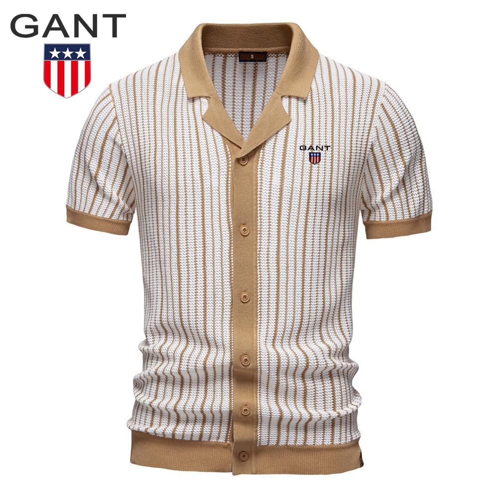GANT 2025 Summer Embroidered New Men s Short Sleeve Knitted Polo Stripe Fashion Business Polo Shirt for Men XXL
GANT 2025 Summer Embroidered New Men s Short Sleeve Knitted Polo Stripe Fashion Business Polo Shirt for Men XXL
