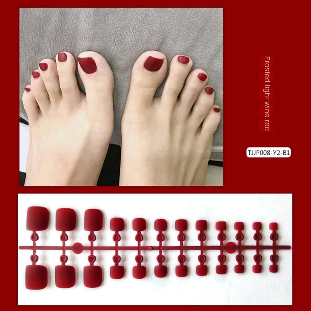 Art Tip Full Cover False Nails Matte False Toenails Frosted Fake Toe Nails Solid Color Nails Patch
Art Tip Full Cover False Nails Matte False Toenails Frosted Fake Toe Nails Solid Color Nails Patch