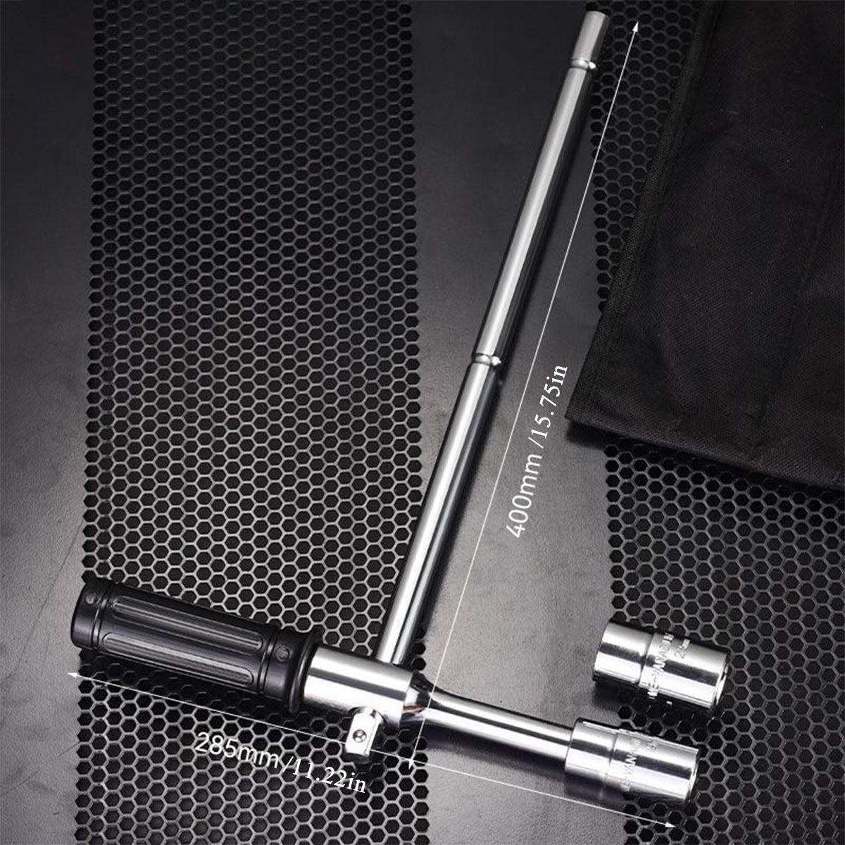 Универсальный гаечный ключ, набор гаечных ключей для гаек и баллонов с сумкой для хранения, стандартные головки (17/19 / 21 / 23мм)Инструмент для снятия крестообразного колесного ключа Duty
Универсальный гаечный ключ, набор гаечных ключей для гаек и баллонов с сумкой для хранения, стандартные головки (17/19 / 21 / 23мм)Инструмент для снятия крестообразного колесного ключа Duty