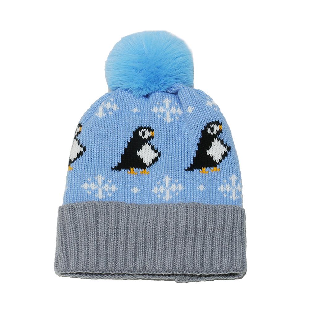 Winter hat children Korean version cute outdoor ski hat fleece thickened warm cold hat penguin jacquard knitted hat 2025 M(56-58cm) синий
Winter hat children Korean version cute outdoor ski hat fleece thickened warm cold hat penguin jacquard knitted hat 2025 M(56-58cm) синий