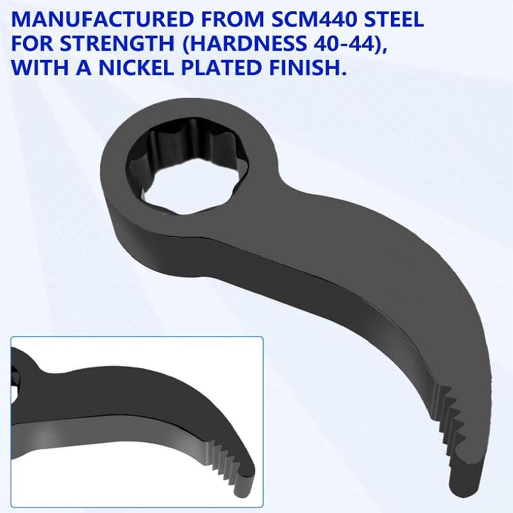 1/2inch Pry Bar Wrench Adapter Removal Tool Wrench Adapter Crow-Bar Adapter Tools Automobile Horn Type Half Shaft Removal Tool чёрный
1/2inch Pry Bar Wrench Adapter Removal Tool Wrench Adapter Crow-Bar Adapter Tools Automobile Horn Type Half Shaft Removal Tool чёрный
