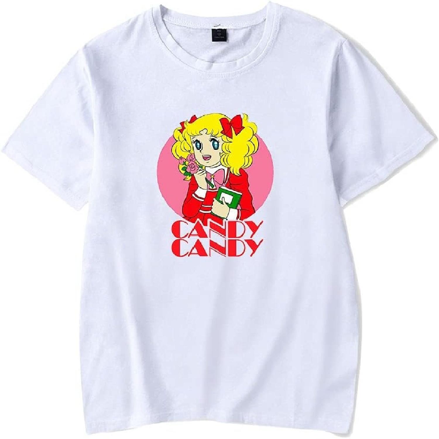 WJHYWDH Candy Candy New Anime T-Shirt Merch Casual Short Sleeved T Shirt Unisex Tee (White, Small) XXXXXL білий
WJHYWDH Candy Candy New Anime T-Shirt Merch Casual Short Sleeved T Shirt Unisex Tee (White, Small) XXXXXL білий