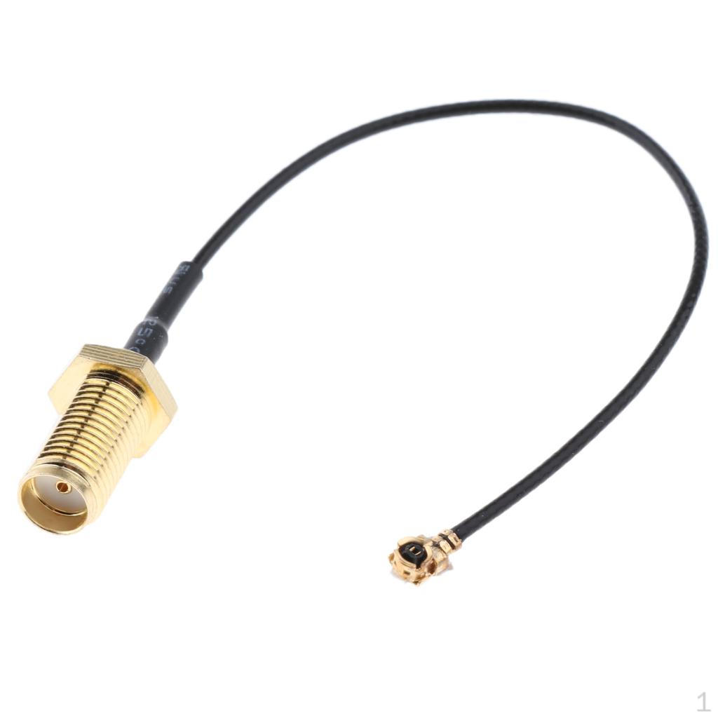 Cable IPX To SMA Black 20cm
Cable IPX To SMA Black 20cm