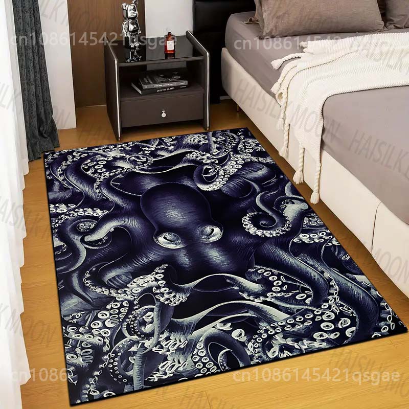 Multiple sizes Octopus with entwined tentacles Carpet for Living Room Bedroom Sofa Home Decor Rug Non-slip Floor Mat Luxury Gift 40x60cm
Multiple sizes Octopus with entwined tentacles Carpet for Living Room Bedroom Sofa Home Decor Rug Non-slip Floor Mat Luxury Gift 40x60cm