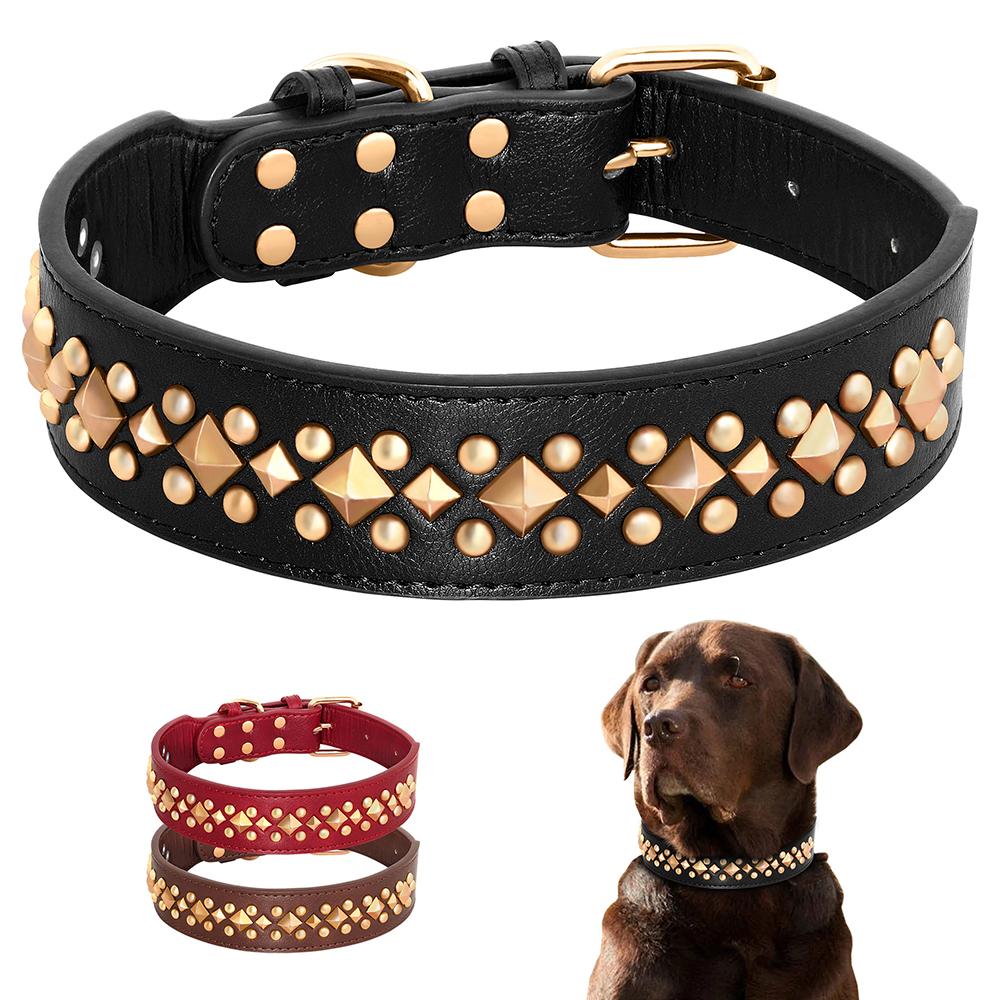 Studded Leather Dog Collar Soft PU Leather Dog Collars Cool Rivet Studded Pet Collar for Medium Large Dogs French Bulldog XL L червоний
Studded Leather Dog Collar Soft PU Leather Dog Collars Cool Rivet Studded Pet Collar for Medium Large Dogs French Bulldog XL L червоний