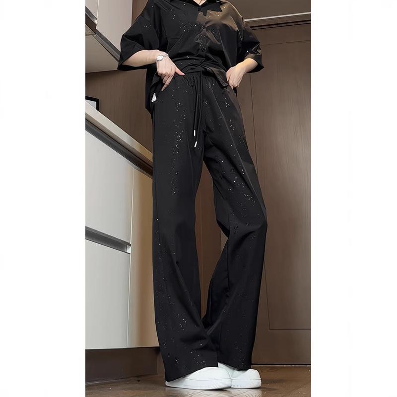 Men s Starry Sky Micro Flare Casual Pants - Spring/Summer Trendy Loose Straight Leg Floor-Length XXL чорний
Men s Starry Sky Micro Flare Casual Pants - Spring/Summer Trendy Loose Straight Leg Floor-Length XXL чорний