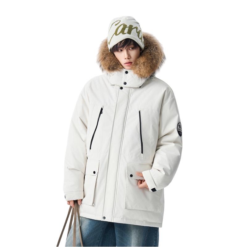Men s Trendy Mid-Length Winter Down Jacket - White Duck Down, Casual, Warm, Cold-Resistant Outerwear M
Men s Trendy Mid-Length Winter Down Jacket - White Duck Down, Casual, Warm, Cold-Resistant Outerwear M
