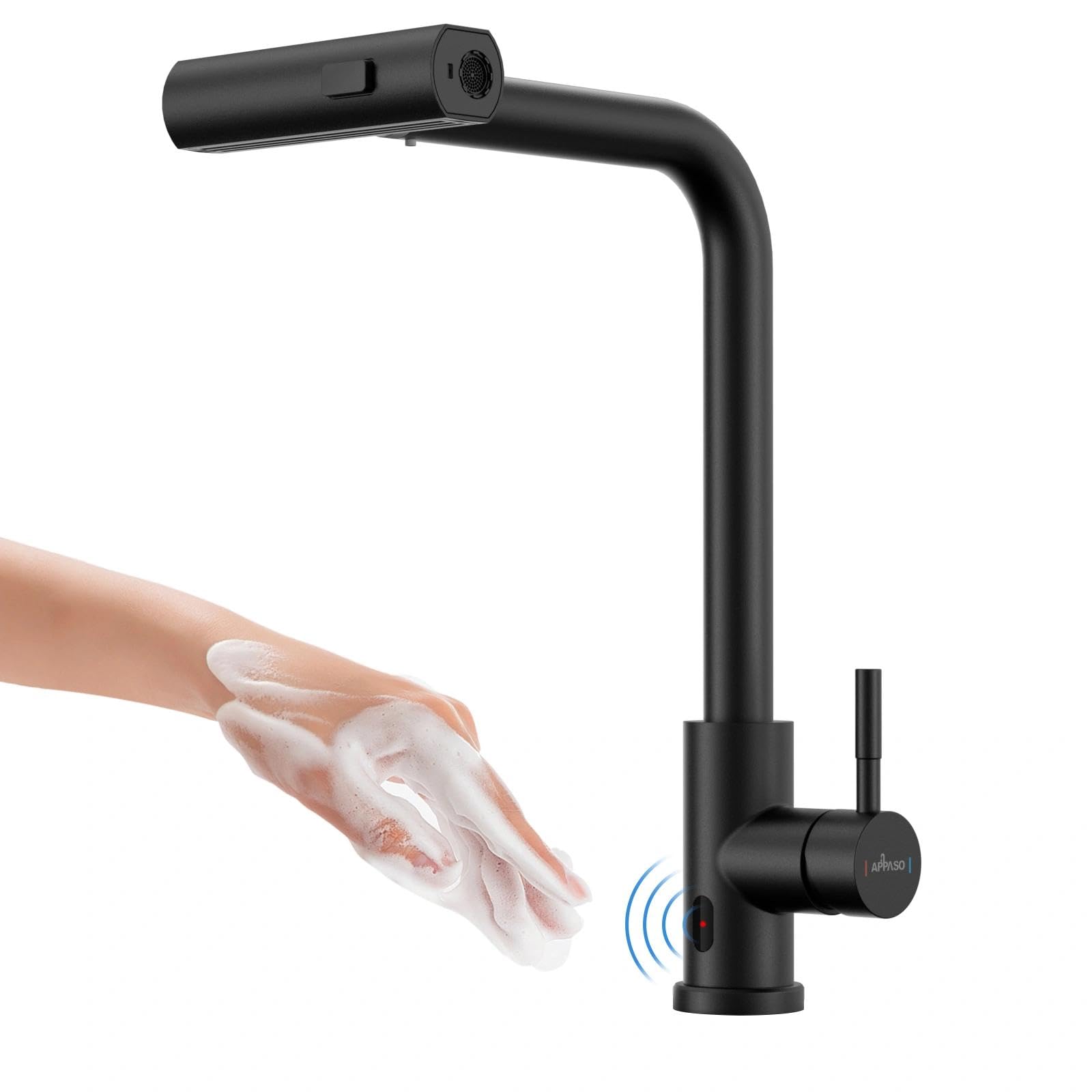 2025 Limited Kitchen Premium Sensor Kitchen Rotating Kitchen Mixer Tap with Automatic Infrared Kitchen Sensor Single Handle Kitchen Japanese чорний
2025 Limited Kitchen Premium Sensor Kitchen Rotating Kitchen Mixer Tap with Automatic Infrared Kitchen Sensor Single Handle Kitchen Japanese чорний