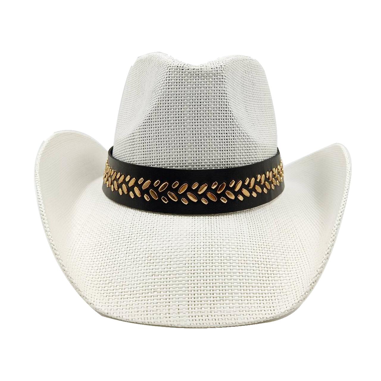 Cowboy straw hat for men and women summer beach sun hat retro curled cowboy hat for women sombrero vaquero M55-58cm
Cowboy straw hat for men and women summer beach sun hat retro curled cowboy hat for women sombrero vaquero M55-58cm