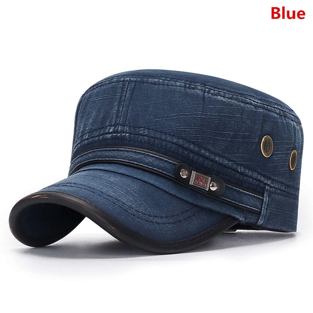 Men Cotton Breathable Cadet Hat Peaked Cap Sun Cap Baseball Cap синий
Men Cotton Breathable Cadet Hat Peaked Cap Sun Cap Baseball Cap синий