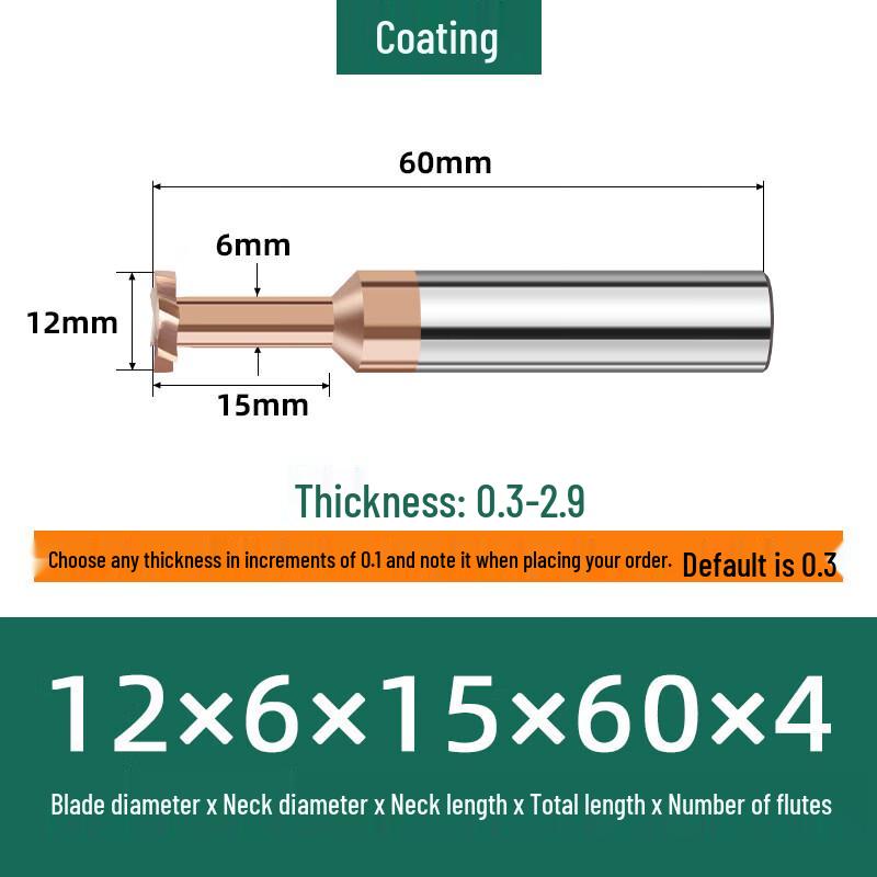 Jun Ding Ying 12 Hard Alloy T-Slot Milling Cutter
Jun Ding Ying 12 Hard Alloy T-Slot Milling Cutter