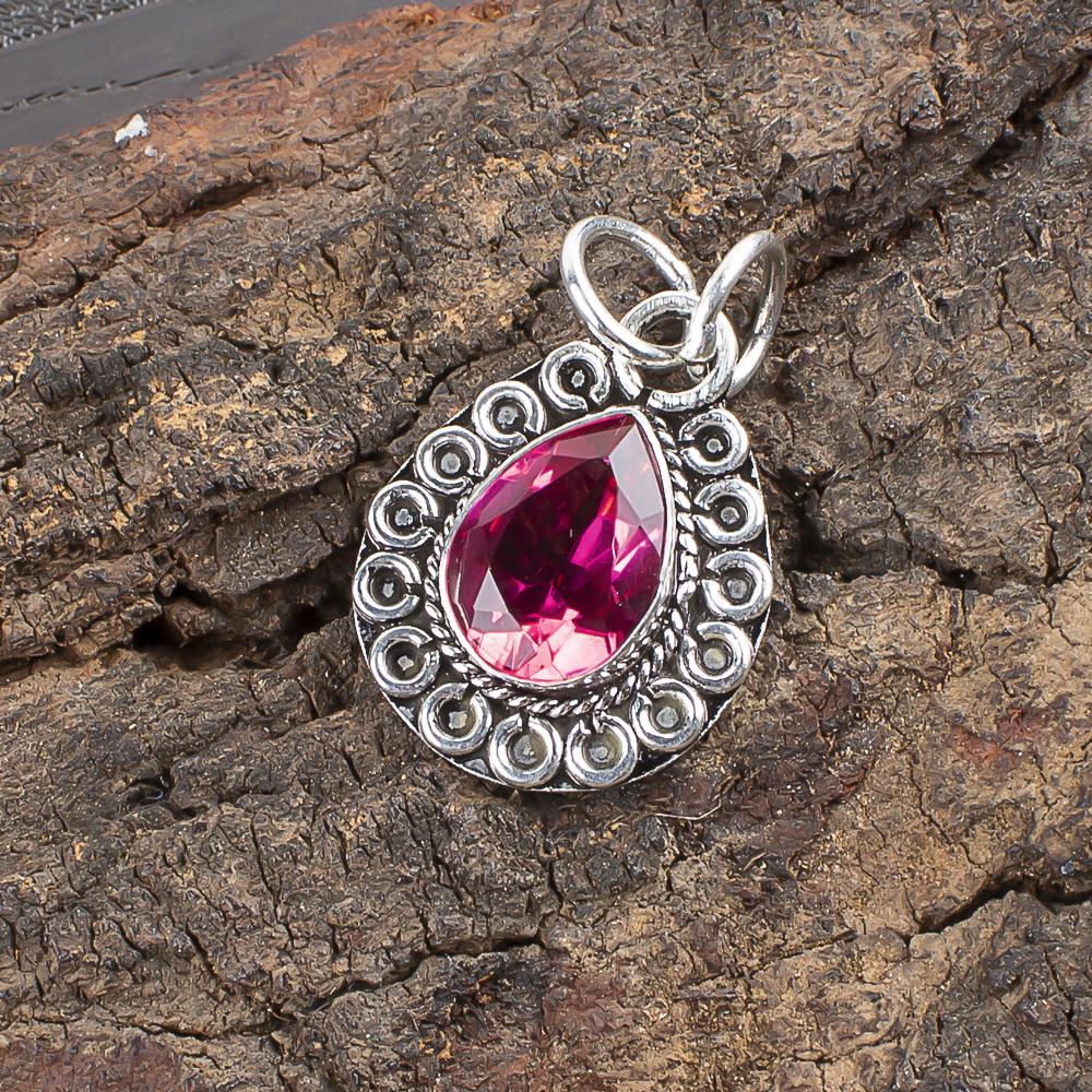Pink Tourmaline Gemstone Pendant, Handmade 925 Solid Sterling Silver Jewelry, Meditation Pendant Jewelry For Women
Pink Tourmaline Gemstone Pendant, Handmade 925 Solid Sterling Silver Jewelry, Meditation Pendant Jewelry For Women