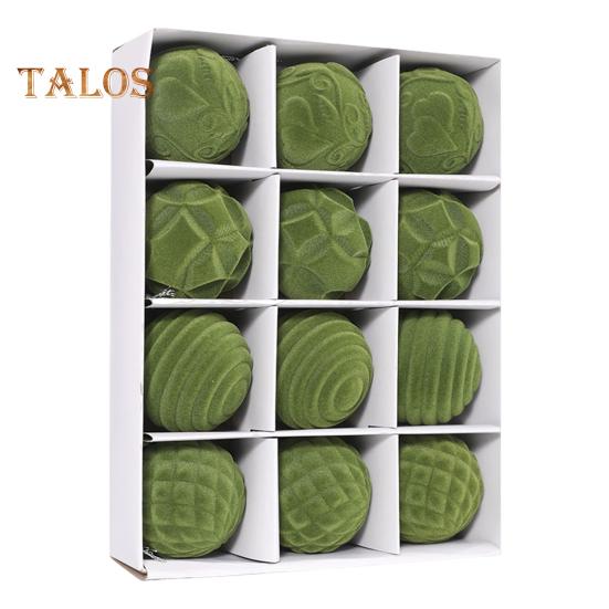 12 шт. бархатных рождественских шаров 2,36 дюйма, флокированные елочные подвесные шары, небьющиеся рождественские шары, безделушки для вечеринки, свадьбы, домашнего декора армия зеленый
12 шт. бархатных рождественских шаров 2,36 дюйма, флокированные елочные подвесные шары, небьющиеся рождественские шары, безделушки для вечеринки, свадьбы, домашнего декора армия зеленый