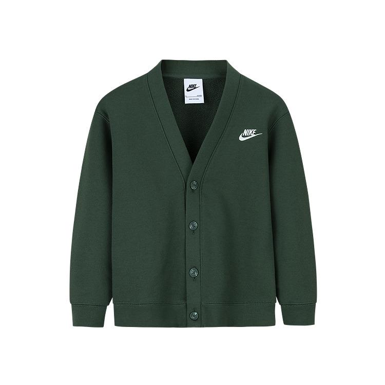 Nike V-Neck Stylish Solid Color Long Sleeve Kids tops Grass-Green NY2442299PS-003 6
Nike V-Neck Stylish Solid Color Long Sleeve Kids tops Grass-Green NY2442299PS-003 6