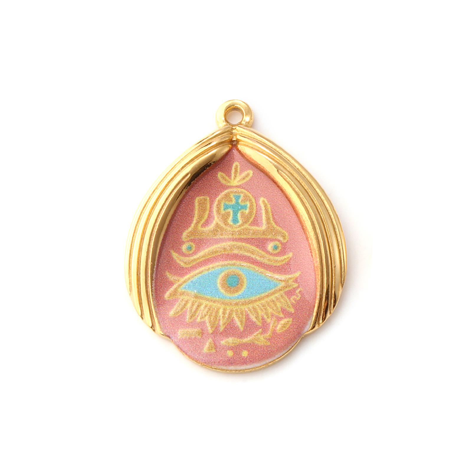 1 шт. Религиозные подвески из нержавеющей стали 304, Позолоченные 18K, Капли, Подвески с принтом «Сглаз» Для брелока, Ожерелья, DIY, 3,2 см x 2,5 см
1 шт. Религиозные подвески из нержавеющей стали 304, Позолоченные 18K, Капли, Подвески с принтом «Сглаз» Для брелока, Ожерелья, DIY, 3,2 см x 2,5 см