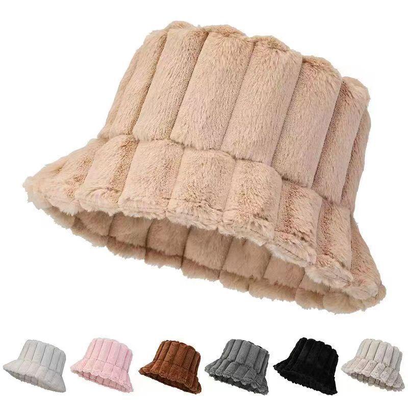 Hat female winter bucket hat sweet plush hat round face small face thickened warm ear protector basin hat female чорний
Hat female winter bucket hat sweet plush hat round face small face thickened warm ear protector basin hat female чорний