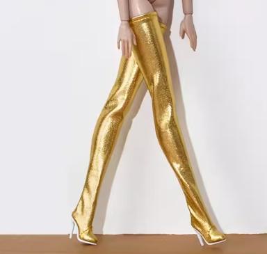 1/6 New Doll Shoes Fr2 Nu.Face Fr Over Knee Pointed Thin High Heels Patent Leather High Boots Simulation Shoes Model Accessories
1/6 New Doll Shoes Fr2 Nu.Face Fr Over Knee Pointed Thin High Heels Patent Leather High Boots Simulation Shoes Model Accessories
