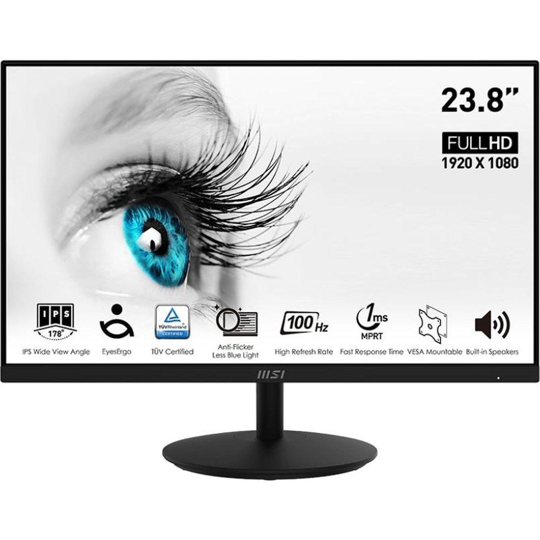Экран Msi 23 8 дюймов Pro Mp242a черный Ips Led 1 мс 16 9 HDMI M m 300cd 178 г 178 г 1920x1080 100 Гц Vga Dp Fhd 3 07 кг
Экран Msi 23 8 дюймов Pro Mp242a черный Ips Led 1 мс 16 9 HDMI M m 300cd 178 г 178 г 1920x1080 100 Гц Vga Dp Fhd 3 07 кг