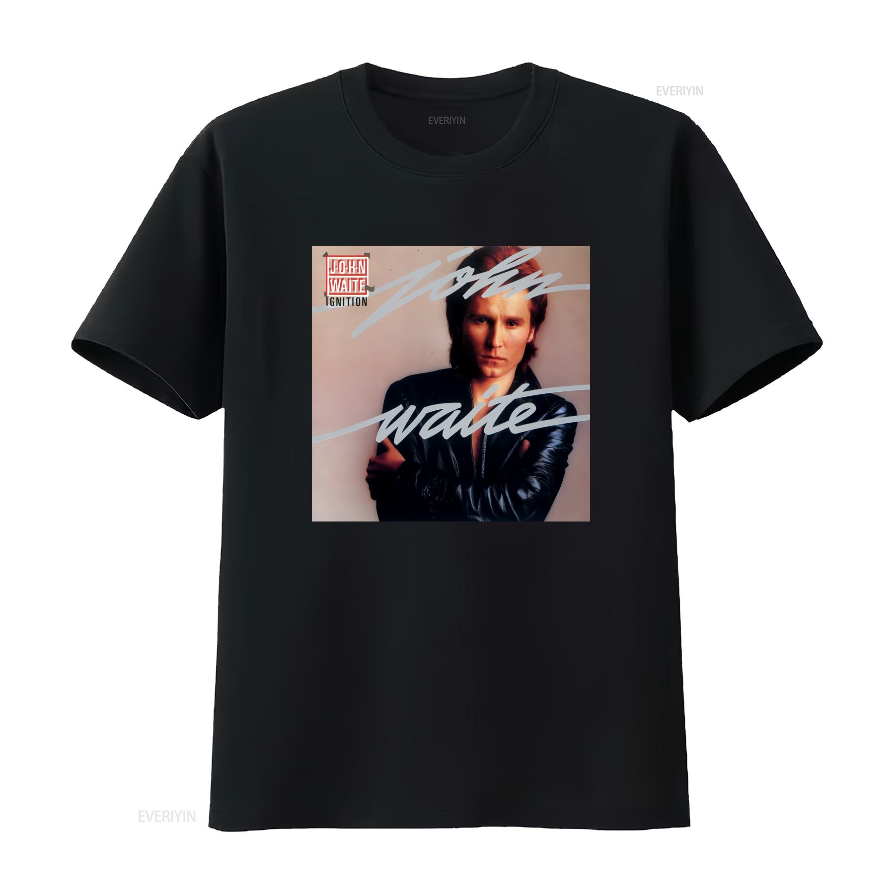 John Waite Album Cover T Shirt Black Size S 5XL COTTON HE97 vintage Washed designer clothes Breathable Comfortable streetwear 4XL
John Waite Album Cover T Shirt Black Size S 5XL COTTON HE97 vintage Washed designer clothes Breathable Comfortable streetwear 4XL