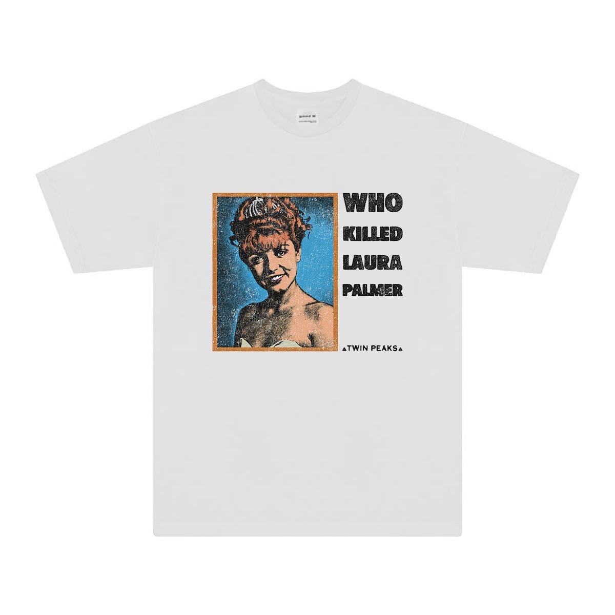 Who Killed Laura Palmer TShirt Twin Peaks Vintage Loose Oversized Printed Movie Unisexs WOMEN Gift Short Sleeves Clothing Shirt S
Who Killed Laura Palmer TShirt Twin Peaks Vintage Loose Oversized Printed Movie Unisexs WOMEN Gift Short Sleeves Clothing Shirt S