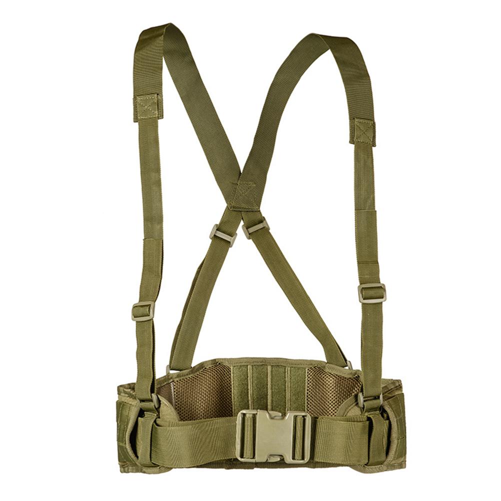 Military Waist Belt Strap with X Shaped Suspenders Adjustable Military Belt for Hunting Outdoor Activity армія зелений колір
Military Waist Belt Strap with X Shaped Suspenders Adjustable Military Belt for Hunting Outdoor Activity армія зелений колір