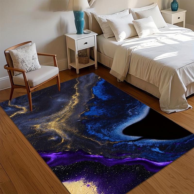Quicksand Galaxy Pattern Rug Starry Sky Carpet Non-slip Stain-resistant for Gameroom Bedroom Kid s Crawling Mat Light Luxury 40x60CM
Quicksand Galaxy Pattern Rug Starry Sky Carpet Non-slip Stain-resistant for Gameroom Bedroom Kid s Crawling Mat Light Luxury 40x60CM