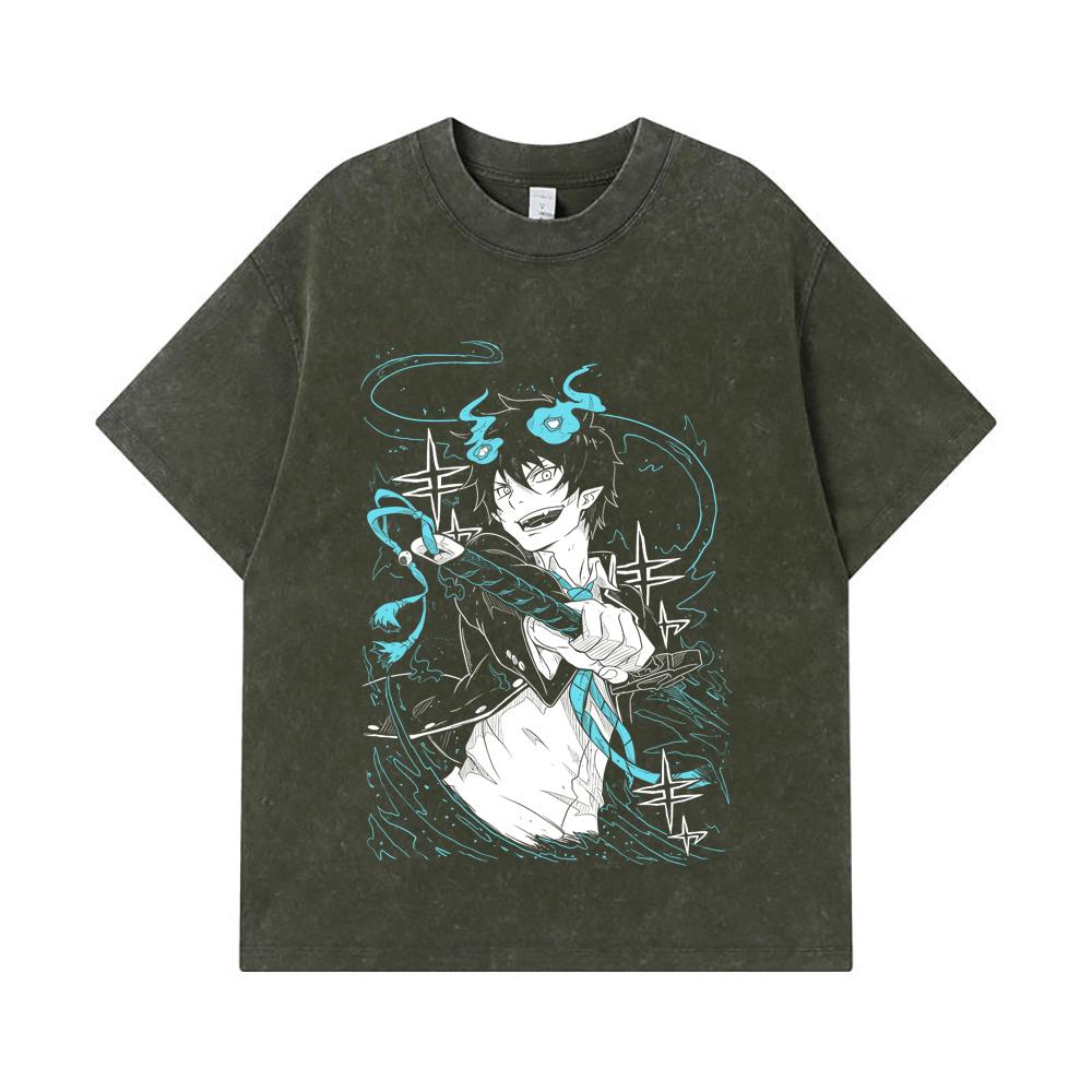 275 GSM Washed T-shirts 100% Cotton Blue Exorcist V1 Rin Print Unisex Heavy Cotton T Shirt S армия зеленый
275 GSM Washed T-shirts 100% Cotton Blue Exorcist V1 Rin Print Unisex Heavy Cotton T Shirt S армия зеленый